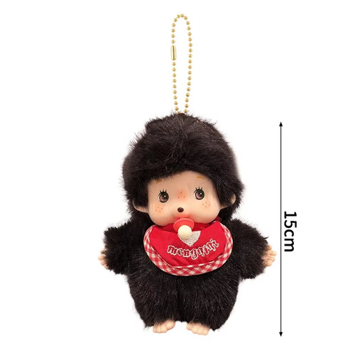 Monchhichi keychain cartoon - keychain,
