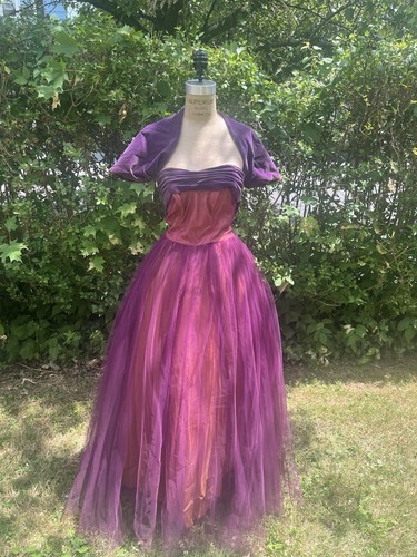 Vintage 1950 rose purple - vintage,