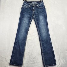 Cedar Rose Womens Blue Denim