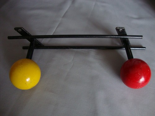 Atomic red and - red, yellow