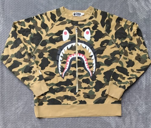 Bape 1st camo metal - zip, shark