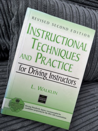 Driving instructor book - driving,