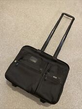 Tumi 26104DH Ballistic Nylon Deluxe Wheeled Laptop Carry-On Roller Bag- Black