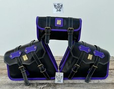 Real Black Goat Leather COMBO