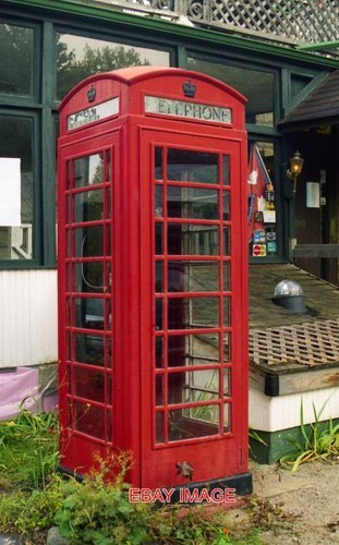 Photo 1955 phone box in - , uk