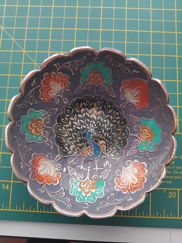 Indian vintage peacock brass - indian, &