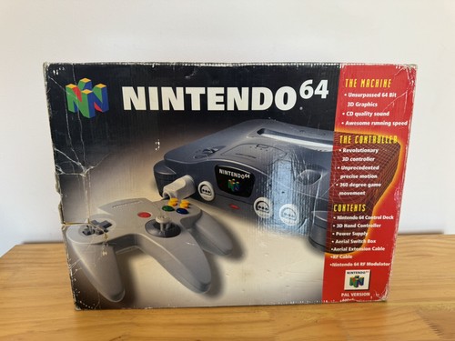 Nintendo n64 console box - console,