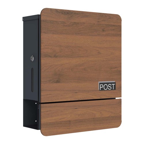 Schartec design letterbox dark - design,