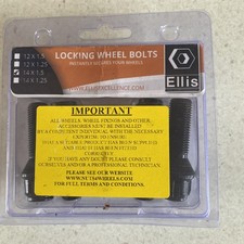 BLACK 35MM LONG LOCKING WHEEL BOLTS FITS VW AUDI SEAT SKODA AFTERMARKET M14x1.5