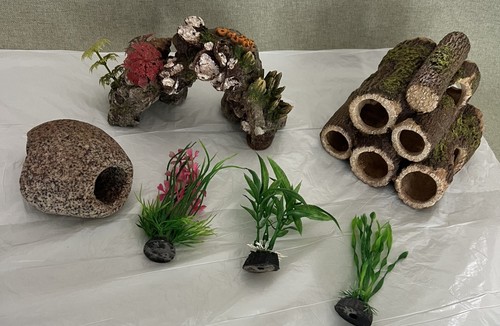 Fish tank ornaments pet - fish,