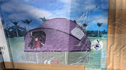 New trampoline tent cover - -,