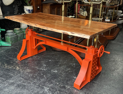 Stunning industrial wooden top - stunning,