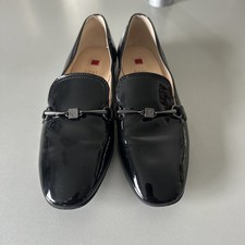 Fabulous New HÖGL Ladies Patent Leather Slip On Court Shoes UK 5