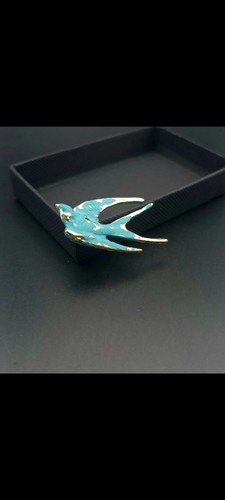 Turquoise enamel metal - enamel,