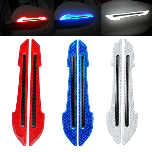 2pcs reflective carbon fiber - 2pcs,