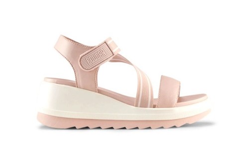 Cougar hibiscus wedge sandals - cougar,