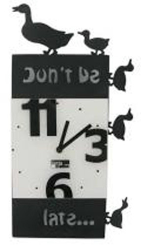 Wall clock novelty duck - ,