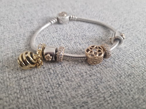 Pandora bracelet with solid - pandora,