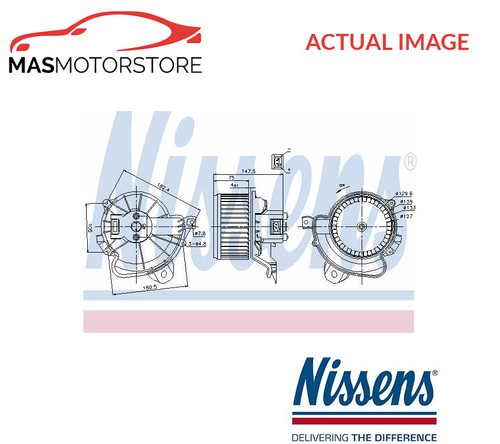 Interior blower fan motor lhd - blower,