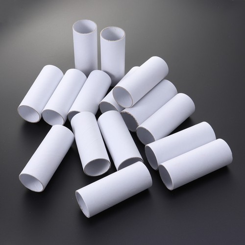 15pcs white kraft paper tubes - 15pcs,