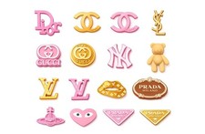 16x Fashionable Luxury Jibbitz