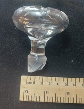 large glass bottle stopper