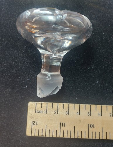 Large glass bottle stopper - large,