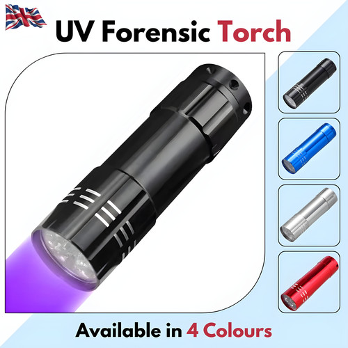 Black light torch - uv, detector