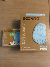 Ecoegg Laundry Egg 70 Washes Fresh Linen plus Refill Pellets 50 Washes