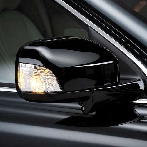 Driver side wing mirror cover - side,