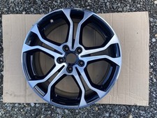 1x SINGLE GENUINE RENAULT CLIO MK4 RS 18” DIAMOND CUT ALLOY WHEEL REFURBISHED 2