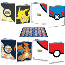 Genuine Ultra Pro Pokemon Trading Card Folder Albums Portfolios Binder Pokeball