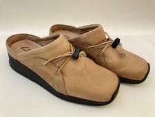 Vintage Clarks Leather Clogs