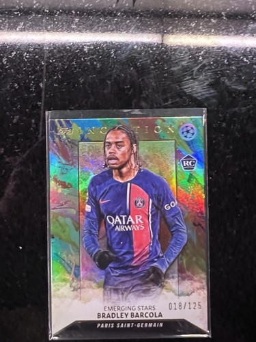 Bradley barcola 2023 topps - bradley,