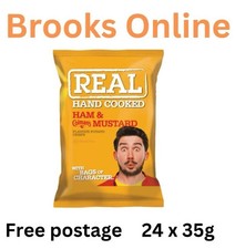 REAL HANDCOOKED CRISPS HAM &