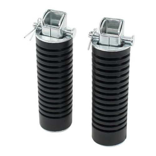 Rear step footrests - rear, pegs