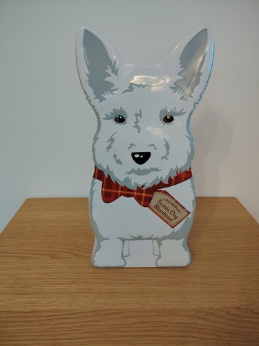 Scotty dog white biscuit - white,