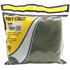 Woodland Scenics Shrubs Trees Model Railways Dioramas Poly Fiber Green