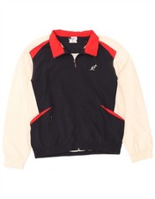 AUSTRALIAN L'ALPINA Mens Tracksuit Top Jacket IT 50 Medium Black BS09