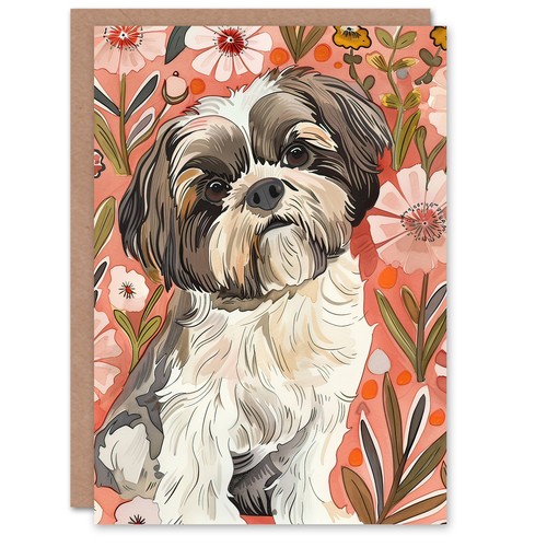 Greeting card dog lover - lover, cute