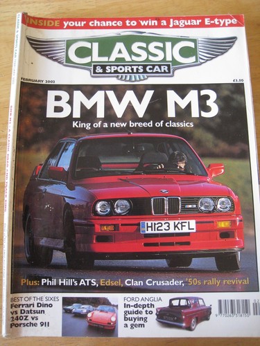 Classic sportscar feb 2002 bmw - feb,