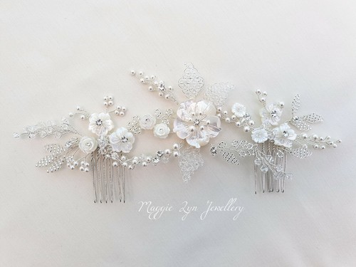 Bridal headpiece above - bridal,