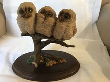 Country Artists Baby Owls CA155 Stratford Upon Avon  VGC