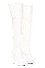 Women Mens Over The Knee Wide