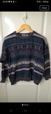 Vintage Welsh Wool Jumper Mens