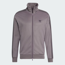 adidas Originals Adicolor Classics Beckenbauer Men's Track Top in Grey and Black
