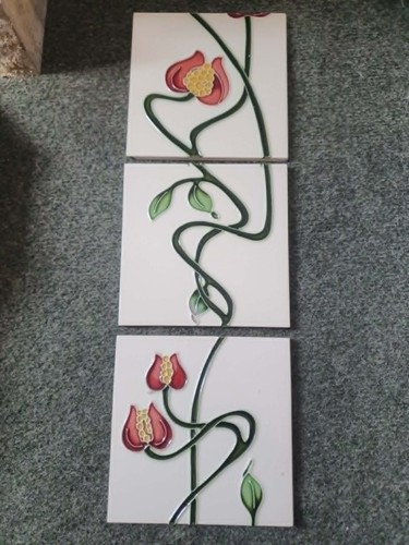 Hand painted tube lined - painted,