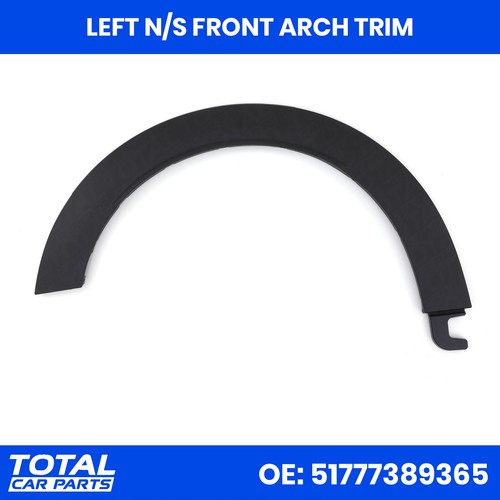 Front left arch fender - front, trim