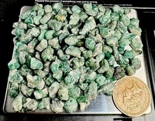 185.05ct Genuine Swat Emeralds