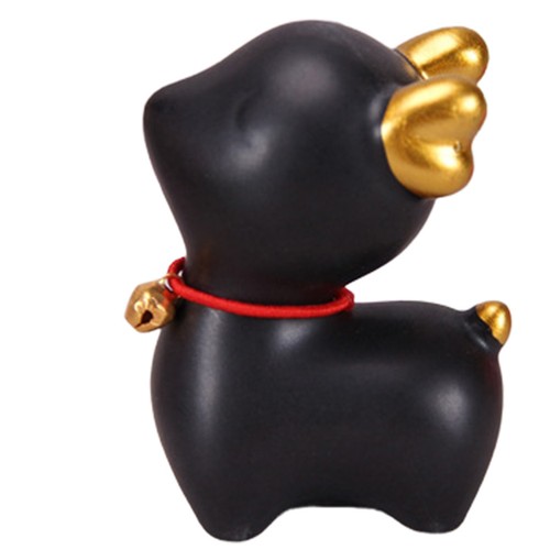 Simple deer figurines ceramic - simple,